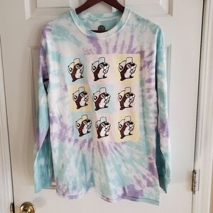 BUC-EE’S Tie Dye Long Sleeve T-Shirt Mens M